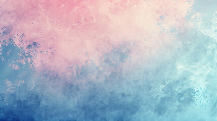 Poster - vibrant grainy gradient background with soft blue and pink hues, generative ai