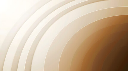 Poster - white brown gradient abstract background, generative ai