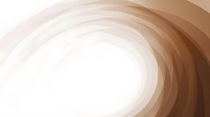 Poster - White brown gradient abstract background, generative ai
