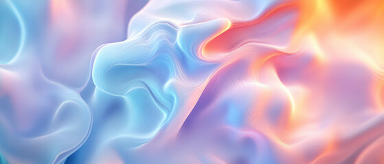 Poster - Abstract 3D smoke background with diverse textures and visual depth