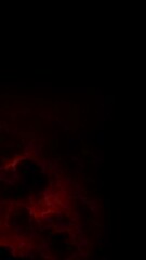 Wall Mural - Timelapse Of Storm Clouds. Dramatic Clouds With Flashes And Thunder In Dark Orange-red Sky. Concept Of Bad Weather. Bright Orange-red Outbursts In Storm Clouds. Sky Natural Background. Cumulonimbus