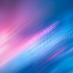 Poster - A mesmerizing blue and pink blur abstract background, fluid gradients, generative ai