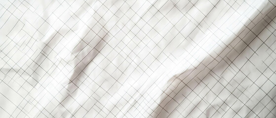 Poster - Central empty space surrounded by light gray grid paper background for creative use