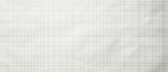 Poster - Abstract light gray grid paper background with clear central space for content creation