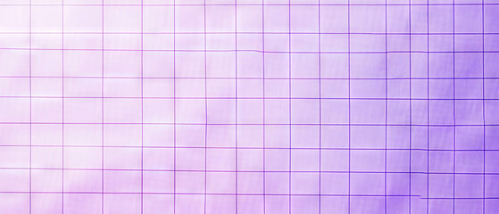 Poster - Creative banner background featuring purple grid paper with white lines for messaging