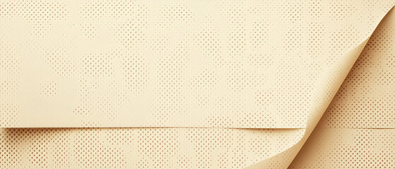 Poster - Subtle dotted paper background with minimalist design and empty space for text