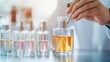 © LIPO@SEXTAO22 - Perfumer testing fragrances in a lab, symbolic of olfactory expertise