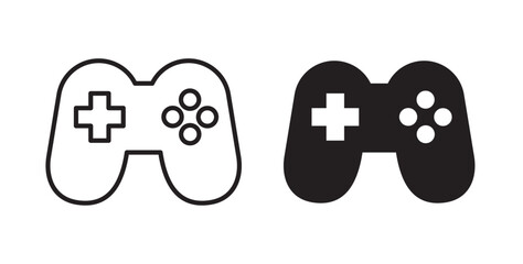 Poster - Game controller icons pack for ui designs