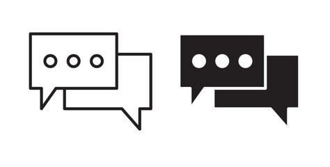 Poster - Message icons pack for ui designs