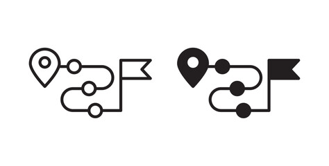 Poster - Roadmap icons pack for ui designs