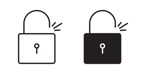 Poster - Unlock icons pack for ui designs