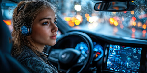 Poster - ai-driven in-vehicle assistant enhancing driver experience in smart automotive technology