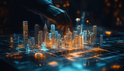 Poster - Virtual reality technology for designing new city