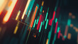 © Teeraphon - Abstract dark blue background with Colorful charts and graphs with statistics to innovative analyze business potential and forecast future development of companies growth.