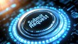 © nabila - Submit Request Button with Digital Background