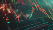 © Teeraphon - Abstract dark blue background with Colorful charts and graphs with statistics to innovative analyze business potential and forecast future development of companies growth.