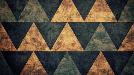 Poster - Soft Light Geometric Textures on Canvas Background
