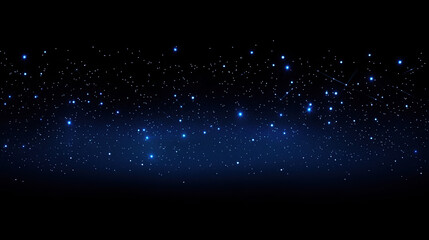 Wall Mural - dark blue background with glowing dots and connecting lines forming an abstract night sky pattern, c