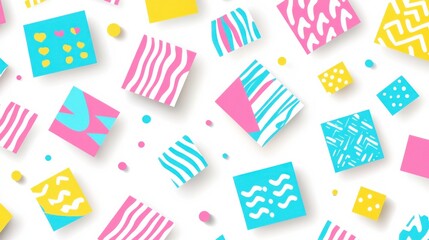 Poster - Vibrant Patterns for Business Card Design