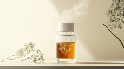 Poster - carefully designed liquid medicine that soothes lung tissue and enhances airflow