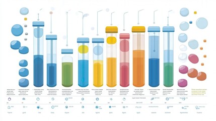 Poster - chart displaying recommended vaccine dosages for various age groups to prevent common diseases.