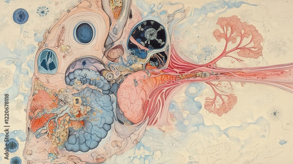 Respiratory Pathogen Array respiratory system, illustrating how pathogens bypass the nasal ...