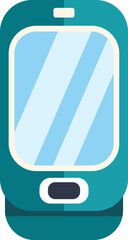 Poster - sleek and modern smartphone with a blank screen, perfect for showcasing your mobile app or website d