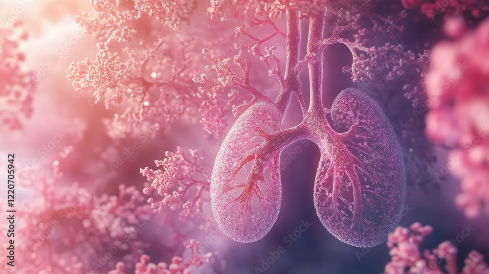 Respiratory Pathogen Array visual breakdown of how respiratory pathogens enter the lungs ...