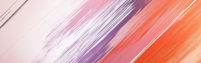 Poster - Exploring the beauty of muted abstract pencil strokes in a vibrant gradient composition