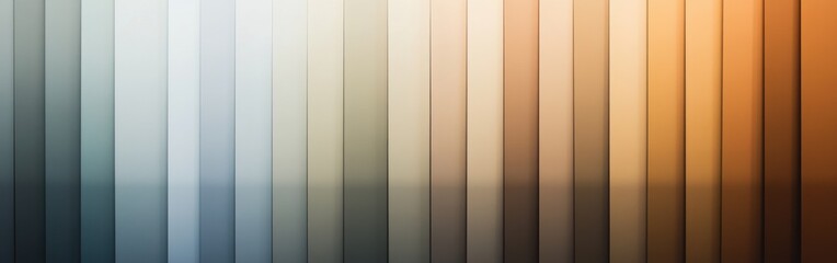 Poster - Gradient transitions create an abstract background with smooth color shifts from cool to warm tones