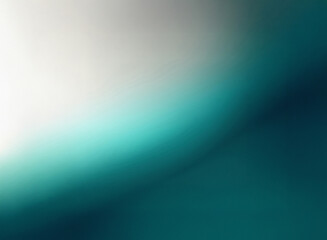 Aufkleber - A grainy, textured gradient transitions from bright white to a deep teal. The image has a blurry, abstract feel.