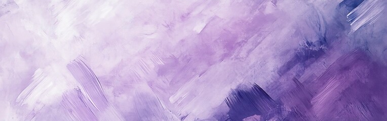 Poster - Abstract pencil strokes create a fluid composition in soothing shades of purple and blue