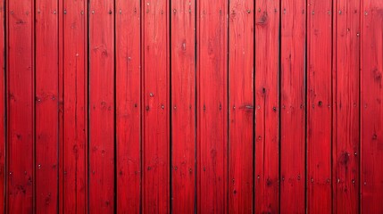 Rustic red wooden wall with weathered paint