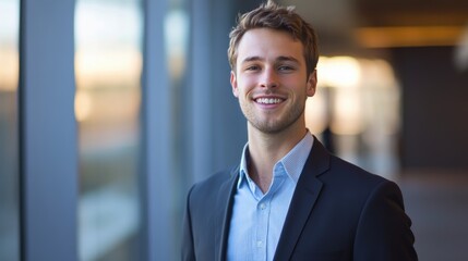 Wall Mural - Financial Professional in moments of reflection or casual conversation, possibly dressed business casual versus business attire