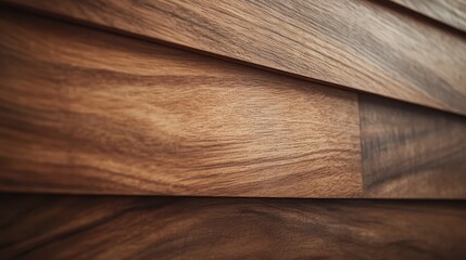 Poster - An image of a sleek wooden surface showcasing natural grain patterns, highlighting the beauty and richness of high-quality wood grains in aesthetic design.