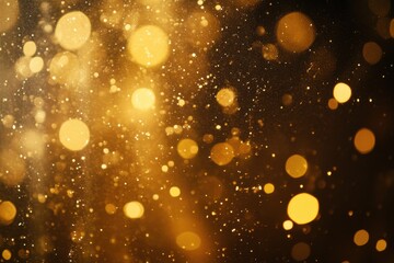 Poster - Elegant studio backdrop with shimmering bokeh effects enhancing creative text placement possibilities