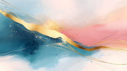 Aufkleber - Vibrant Abstract Painting Wallpaper Featuring Fluid Brushstrokes and Multicolored Hues Creating a Dynamic and Contemporary Textured Artwork with a Modern Appeal