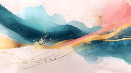 Poster - Captivating Abstract Wallpaper with Dynamic Color Gradients and Fluid Textures A Seamless Fusion of Vivid Multicolored Patterns Embodying a Stylish and Modern Expression