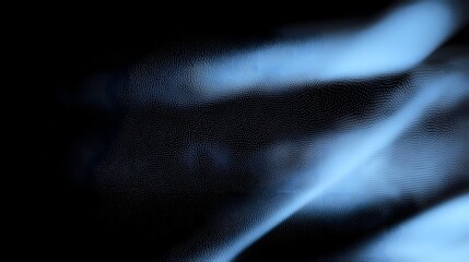 Poster - Futuristic 3D digital visualization featuring complex geometric structures and dynamic fluid elements representing technological advancements big data processing and AI driven processes