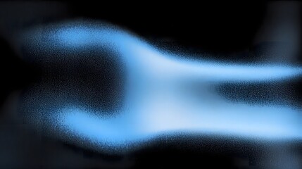 Fototapete - Captivating Glowing Blue Fluid Abstract Wallpaper with Futuristic Aesthetics Perfect for Innovative Digital Banners Posters and Artwork