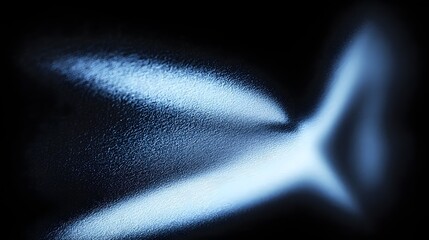 Leinwandbilder - Visually striking abstract design featuring an illuminated blue geometric shape on a dark textured backdrop creating a dynamic and futuristic composition ideal for use in covers headers branding
