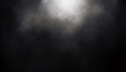 Poster - white powder exploding creating a smoky effect on black background, perfect for overlays and texture