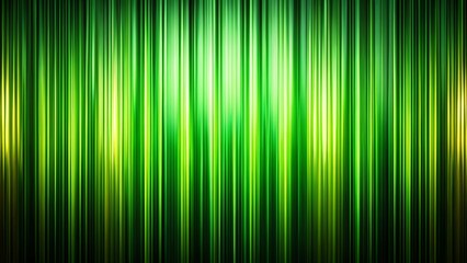 Poster - Slow Motion Green Gradient Lines Silhouette - Abstract Curtain Flowing 60fps