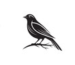 © Hossain - bird logo silhouette vector line art logo design