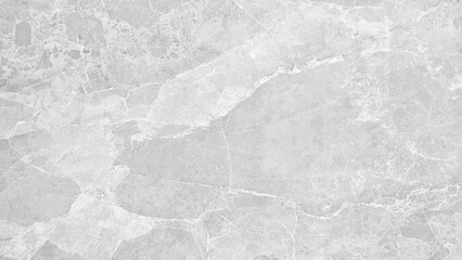 Leinwandbilder - A grey stone wall with a few cracks and a few lines.  white gray rough texture background as banner