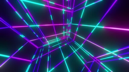 Poster - Wireframe grid technology. Computer generated