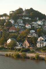 Wall Mural - Blankenese is a western neighbourhood of Hamburg in the district of Altona