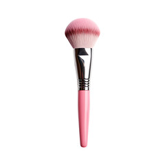 Make-up brush isolated on a transparent background. Beauty product