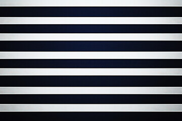 Poster - Nautical stripe pattern featuring alternating navy blue and white lines in a seamless arrangement with elegant texture