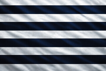 Poster - Nautical stripe pattern featuring navy blue and white lines in a seamless arrangement with high resolution and depth of field